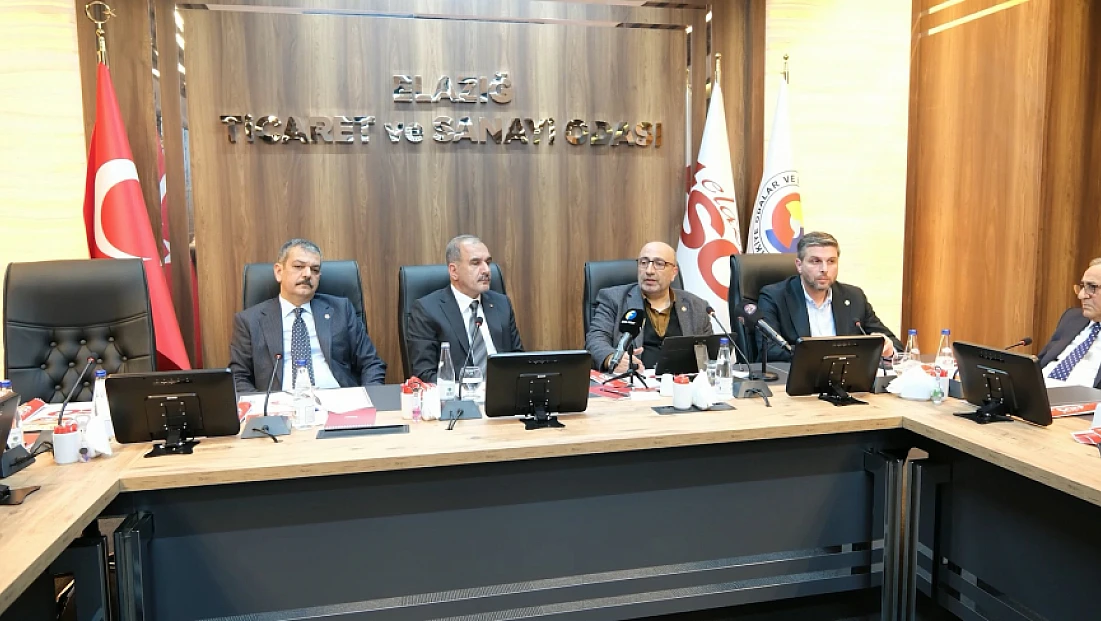 Elazığ TSO yüksek istişare kurulu toplantısı gerçekleştirildi