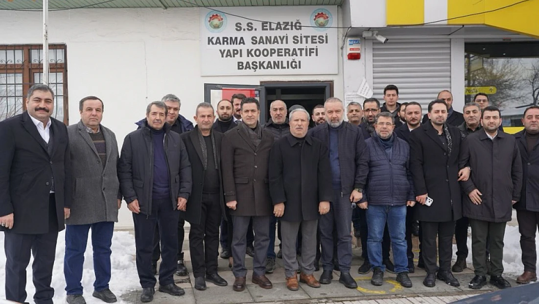 ETSO Başkan Adayı Ahmet Ballıca’dan Karma Sanayi Sitesi’ne ziyaret