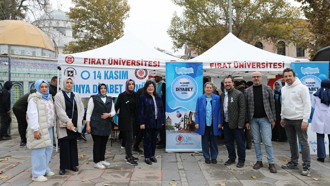 Fırat Üniversitesi Hastanesi’nden diyabet farkındalığı etkinliği