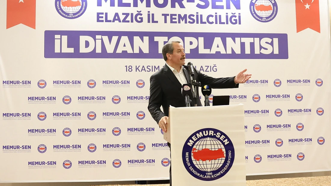 Genel Başkan Yalçın: Maliye’nin kazanı, çalışmanın mizanı düzelmeli