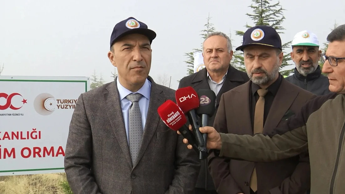 Harput’ta fidan dikildi