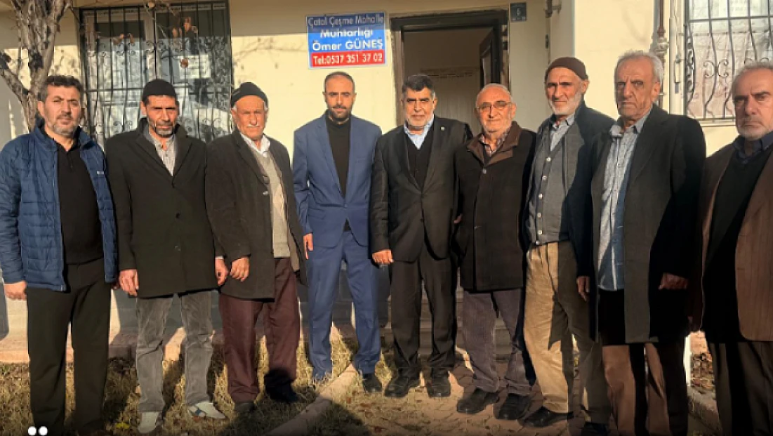 HÜDA PAR’dan Çatalçeşme Mahallesi’nde saha çalışması