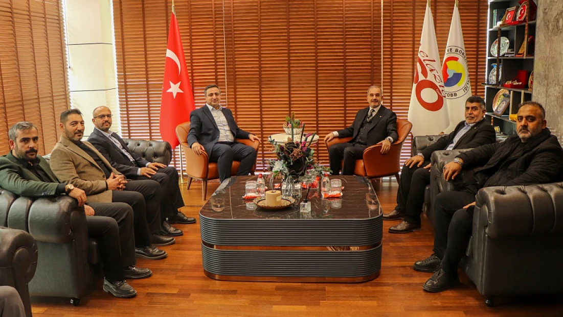 Hüda Par heyetinden Başkan Alan’a ziyaret