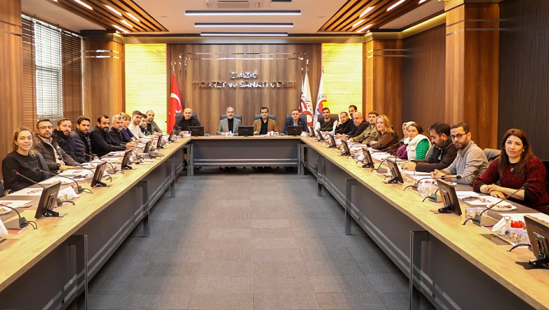 Jeloji ve Jeofizik Sektörü Elazığ TSO’da buluştu