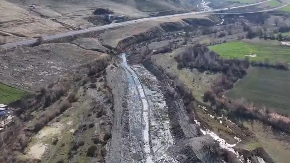 Karakoçan Kuşçu Deresi'nde ıslah çalışmaları tamamlandı
