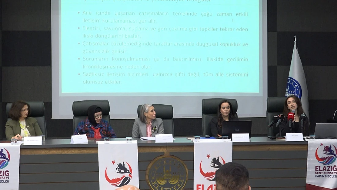 Kent Konseyi Kadın Meclisi değişen aile yapısına dikkat çekti