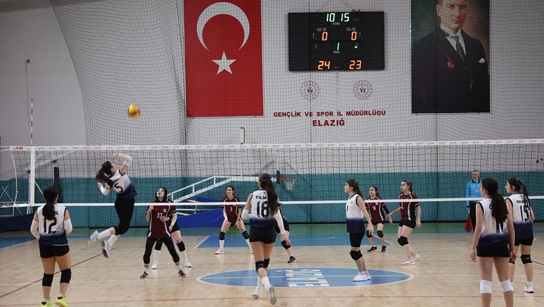 ‘Okul Sporları Gençler A Voleybol’ il birinciliği müsabakaları tamamlandı