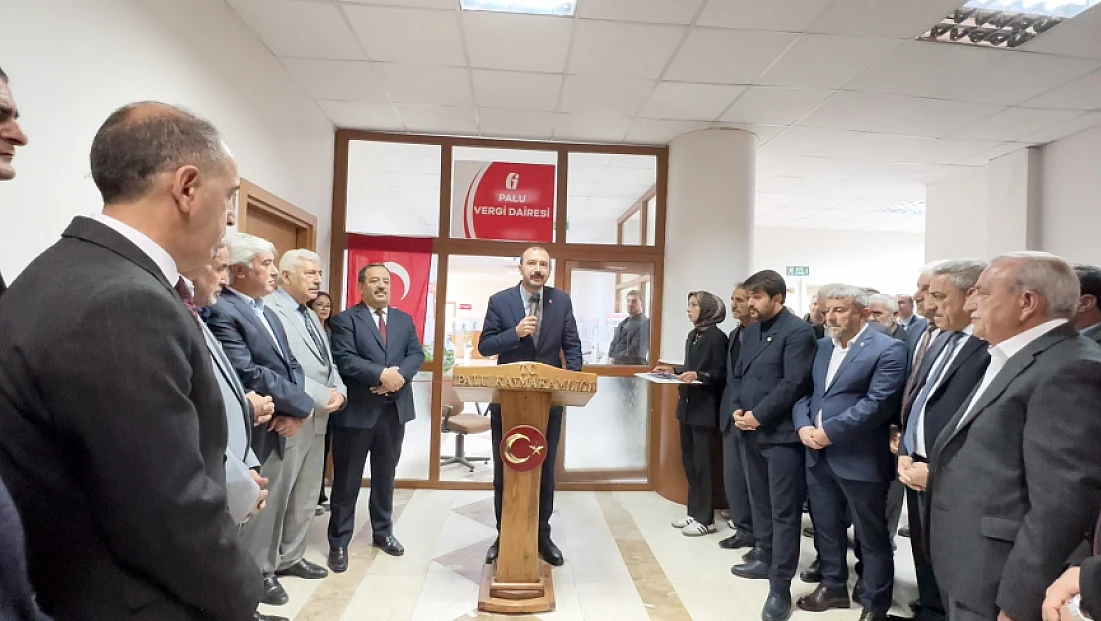 Palu Vergi Dairesi’nin açılışı yapıldı