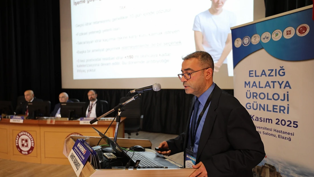 Prof. Dr. Orhan’dan ‘Elazığ-Malatya Üroloji Günleri’ değerlendirmesi