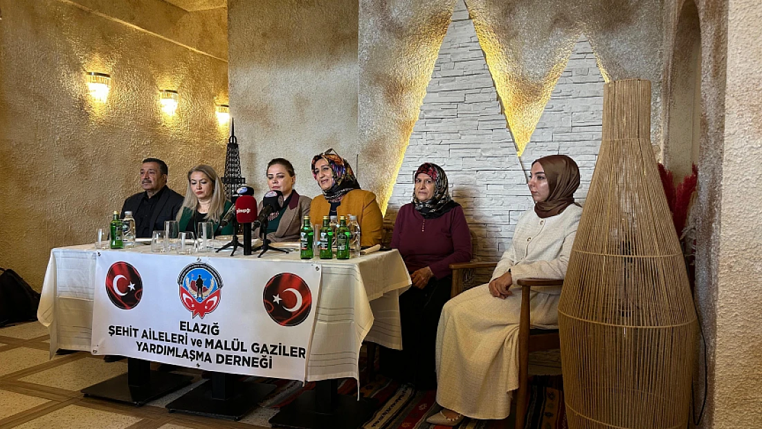 Şehit Yakınları ve Gaziler düzenlenen programda bir araya geldi