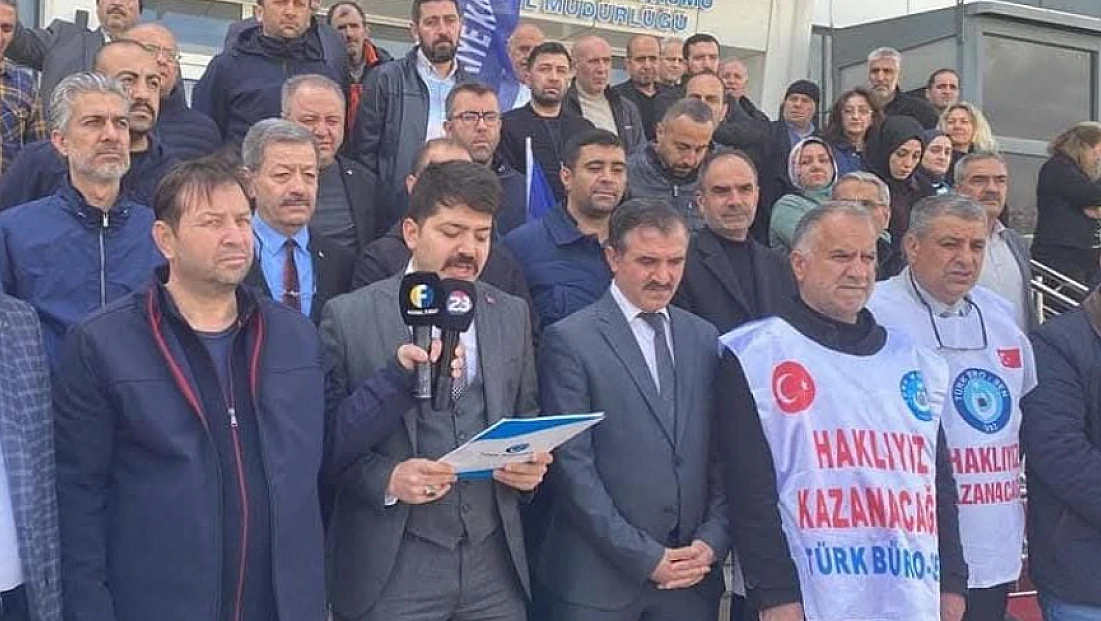 Türk Büro-Sen’den 81 ilde eş zamanlı basın açıklaması