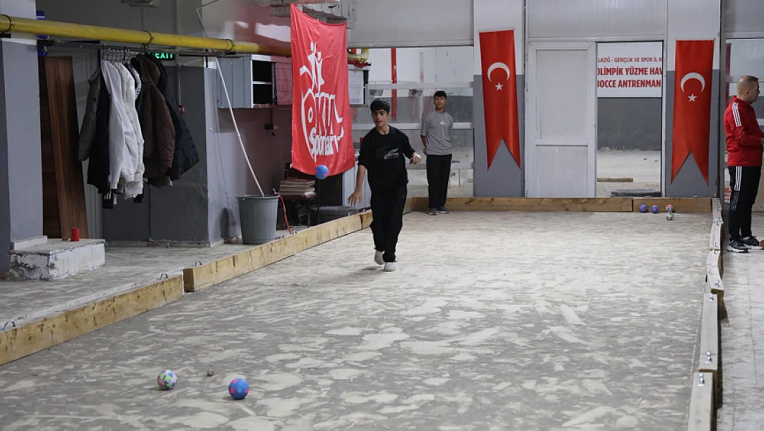 Türkiye Bocce raffa il seçmesi Elazığ’da tamamlandı
