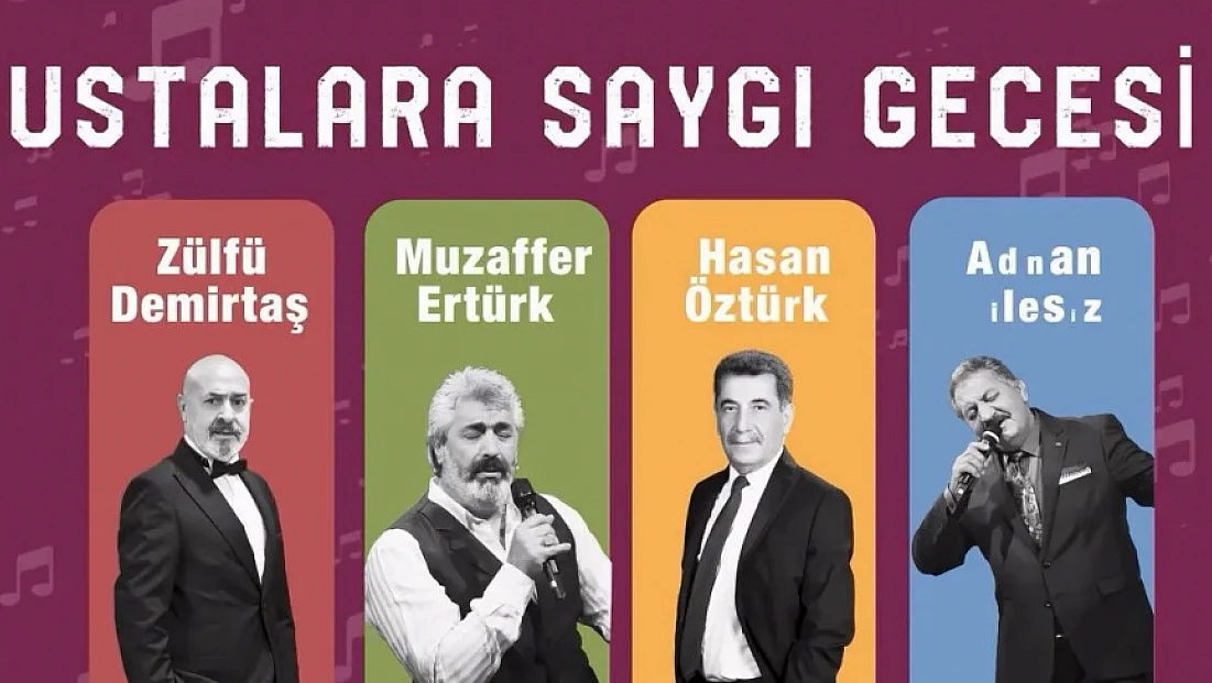 Ustalara saygı gecesi