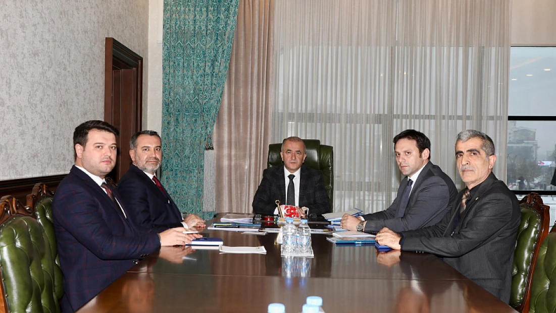 Vali Hatipoğlu başkanlığında Harput İmar Planı toplantısı