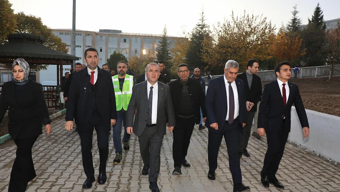 Vali Hatipoğlu’ndan Sare Ana Kız Öğrenci Yurdu'nda inceleme