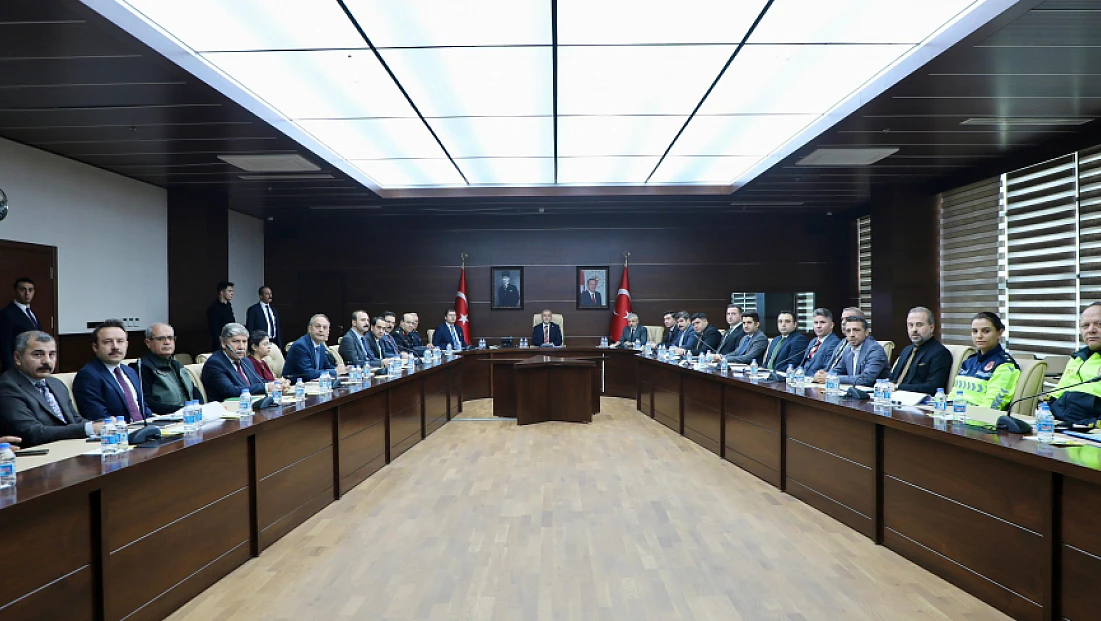 Valilikte ‘Trafik Tedbirleri’ toplantısı