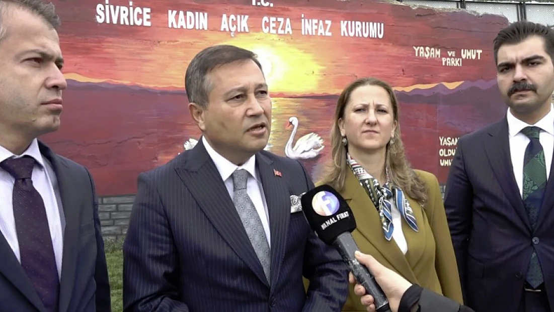 Yıldırım’dan, ‘Sivrice Kadın Açık Ceza İnfaz Kurumuna’ ziyaret