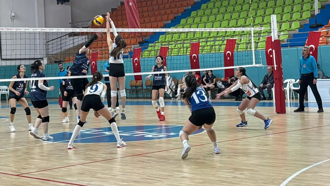 Yıldız Kadınlar Voleybol il birinciliği tamamlandı