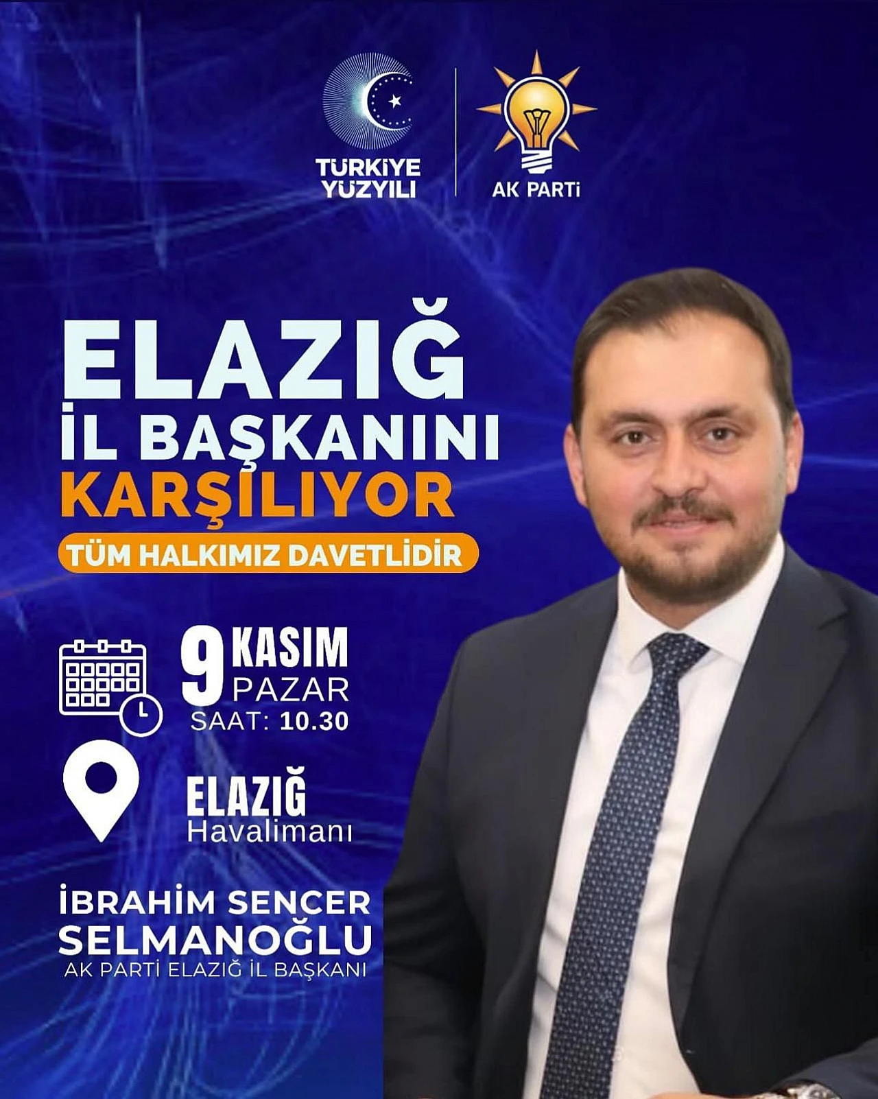 Başkan Selmanoğlu için karşılama töreni