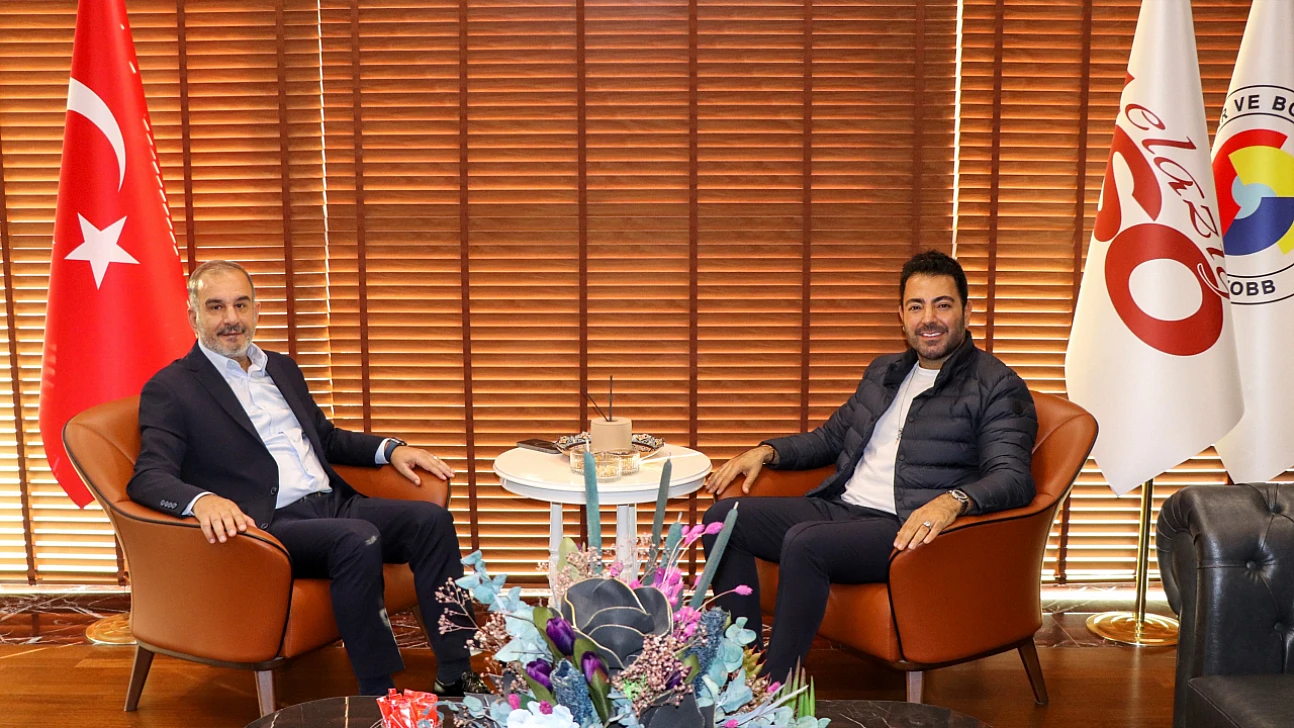 Ersan Diamond Sahibi Ersan Gülmez'den Başkan Alan'a ziyaret