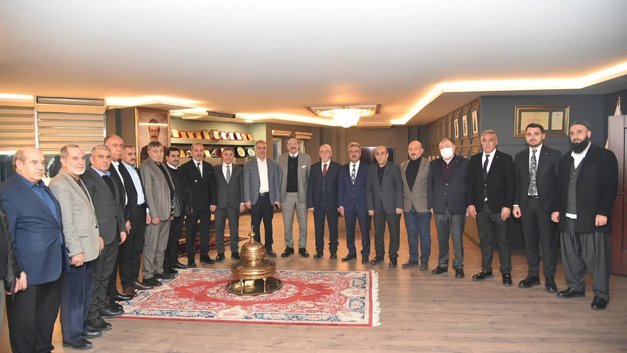 Hisarcıklıoğlu: Başkan Dumandağ'ın bilgi ve tecrübesinden istifade ediyorum