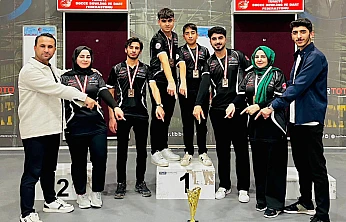 46 kulüp arasından Elazığ Türkiye üçüncüsü oldu