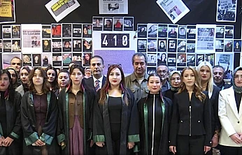 Avukatlar 'Kadın Cinayetlerine Dur Demek İçin' toplandı