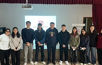 Bakü Türk Anadolu Lisesi'nde Fırat Üniversitesi tanıtıldı