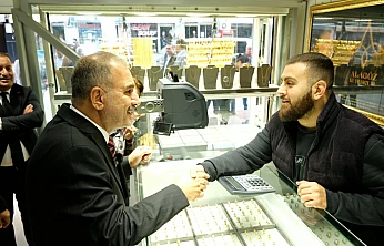 Başkan Alan'a Karakoçan'da yoğun ilgi ve görkemli karşılama