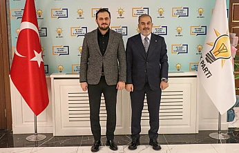 Başkan Alan'dan AK Parti İl Başkanlığına ziyaret