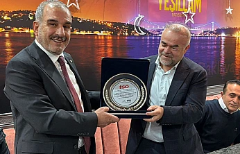 Başkan Alan, Hollanda'da Elazığlı iş insanlarıyla buluştu