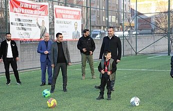 Başkan Şerifoğulları, çocukların neşesine ortak oldu