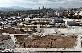 Başkan Şerifoğulları Doğu Park'ta incelemelerde bulundu