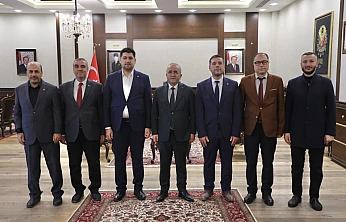 Diyanet-Sen Elazığ Şubesi'nden Vali Hatipoğlu'na ziyaret