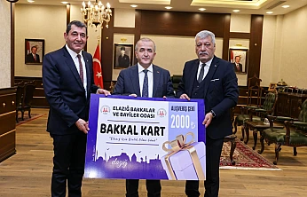 Elazığ Bakkallar Odası'ndan Vali Hatipoğlu'na ziyaret