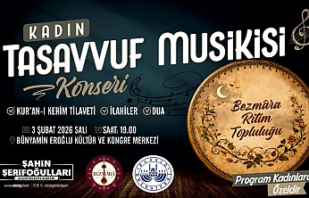 Elazığ Belediyesi'nden 'Kadın Tasavvuf Musikisi' konseri