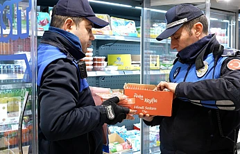 Elazığ Belediyesi'nden zincir marketlere denetim