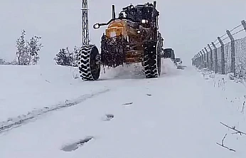 Elazığ'da 113 köy yolu ulaşıma kapalı