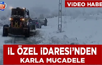 Elazığ'da 323 köy yolu ulaşıma kapalı