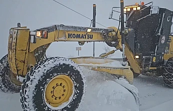 Elazığ'da kar mesaisi: 43 Köy yolu yeniden ulaşıma açıldı
