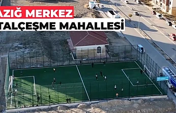 Elazığ'da spor altyapısı güçlenmeye devam ediyor: Toplam Saha sayısı 69'a ulaştı