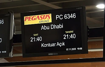 Elazığ'dan Dubai'ye ilk turistik direkt uçuş gerçekleşti