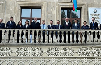 Elazığ heyetinden Bakü'de AZTV'ye ziyaret