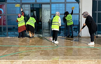 Elazığ İl Özel İdaresi'nden Fethi Sekin Külliyesi'nde çevre düzenlemesi