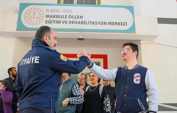 Elazığ İtfaiyesinden özel bireylere eğitim