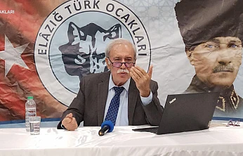 Elazığ Türk Ocakları'ndan 'Şiir ve Millî Kimliğin İnşası' konferansı