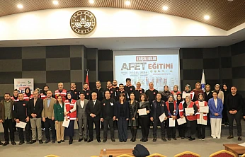 Erişilebilir afet eğitimi projesinin söyleşi ve sertifika programı yapıldı