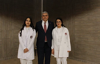 Fırat Üniversitesi Diş Hekimliği Fakültesinde 'Beyaz Önlük Giyme' töreni düzenlendi