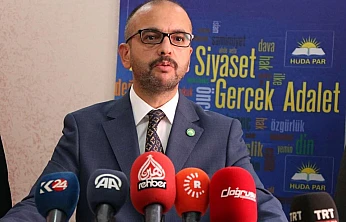 Hemşehrimiz Av. Mahmut Şahin, HÜDA PAR Genel Başkan Yardımcılığına getirildi