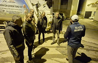 Hizmet-İş Sendikası'ndan gece vardiyasına moral ziyareti